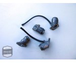 Yamaha XJ600S inlaatbuizen / spruitstukken / inlaatspruitstukken / inlaat buizen / inlaatkelken